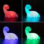 Preview: LED-Dinosaurierlampe Lightosaurus InnovaGoods in vier Farben – rot, blau, türkis und grün – RGB-Lichtsequenz