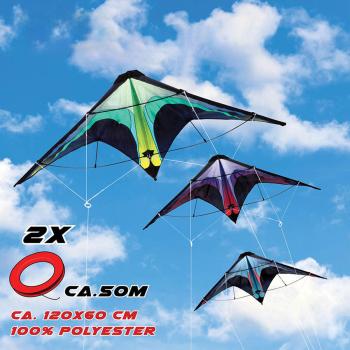 Bunter Drache von Eddy Toys für den perfekten Outdoor - Spielspaß