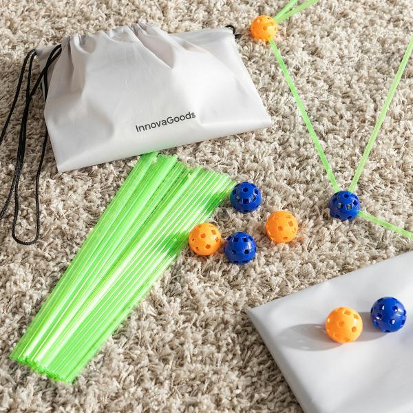 Einzelteile des Baukastens Builkitt InnovaGoods 155 Stücke mit Aufbewahrungstasche