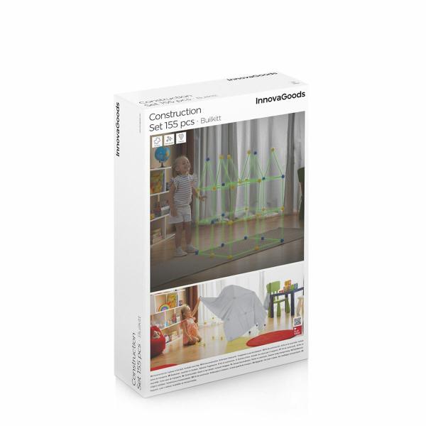 Verpackung des Baukastens Builkitt InnovaGoods 155 Teile