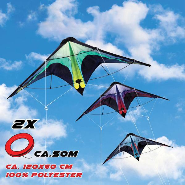 Bunter Drache von Eddy Toys für den perfekten Outdoor - Spielspaß