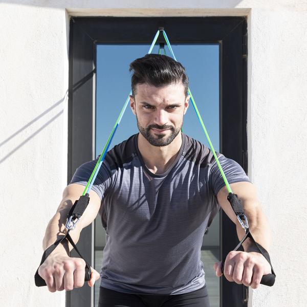 Stretchbänder Set 3-teilig Innovagoods Tribainer mit Zubehör